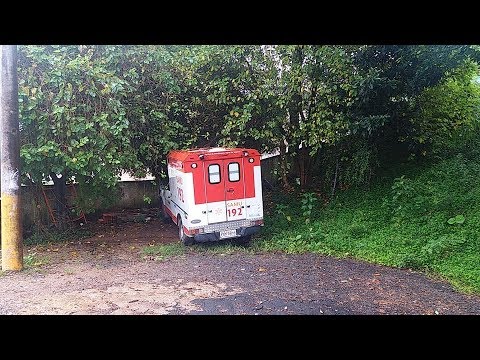 Juquitiba tem uma Samu funcionando porque a outra esta a meses na oficina e outra abandonada no meio do Mato ao lado da Samu aguardando quem sabe um dia um mecânico para arruma-la
