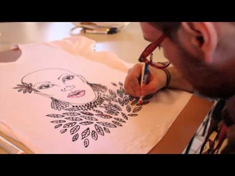 Customização camisetas Icons TêTê pelo estilista Francisco Adilor