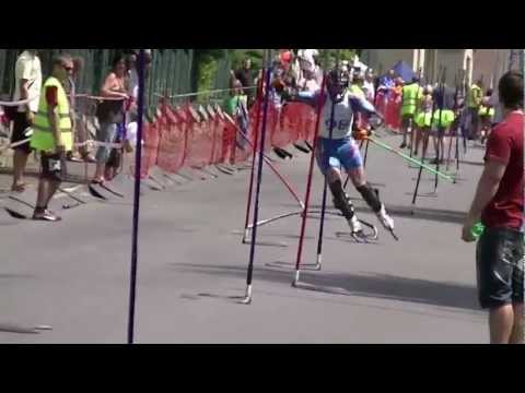 Kristaps Zvejnieks Inline Alpine World Cup in Turnov, Czech 17.06.2012 1st place.
