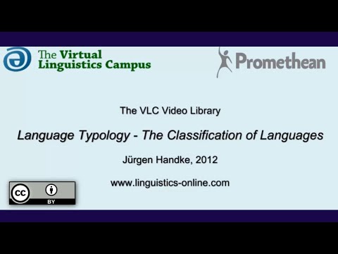 VLC 202-4 (TYP103) - The Classification of Languages