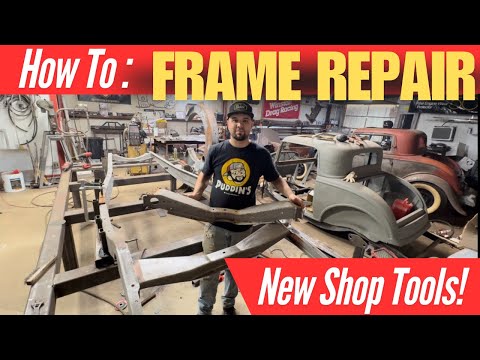 How To Fix Frame Rails + New Shop Tools