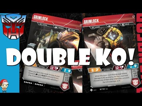 Grimlock Can KO 2 Transformers at Once in the TCG!