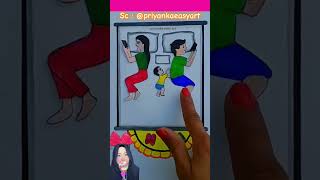 Download lagu SEDIH ‼️ ADIK BUTUH KASIH SAYANG 😭 @priyankaeasyart #shorts #funny #dubbing mp3