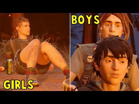 Sean Admits Being Interested in BOYS VS in GIRLS -ALL CHOICES- Life is Strange 2 Episode 3