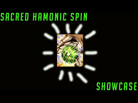 Sacred Hamonic Spin Showcase! - Roblox: Project JoJo