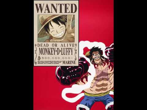 Évolution luffy + primes #One Piece (wellerman)
