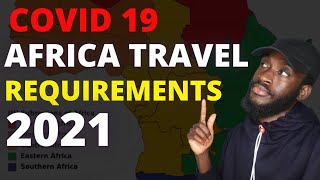 2021 Africa travel requirements