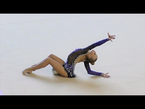 Gimnastyka artyst: Alicja Dobrołęcka (KSGA Legion Warszawa) na Ogólnopol. Zawod. UKS-ów Gdynia 2018