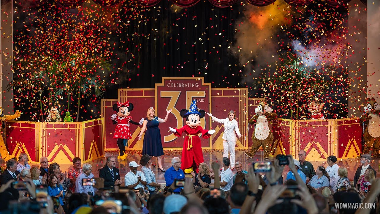 Disney's Hollywood Studios 35th celebration moment