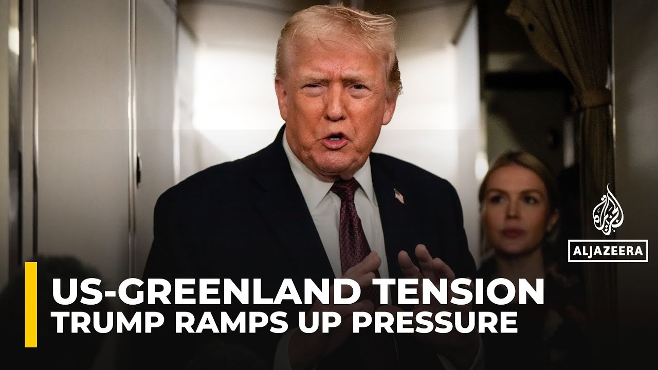 Trump threatens to take Greenland ‘the hard way’, citing Arctic strategy