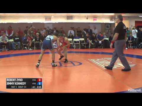 70 1/8 Final - Robert Zyko (NYAC) vs. Jimmy Kennedy (NYAC)