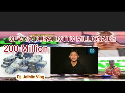 OFW SA DUBAI ON THE SPOT MILLIONAIRE NANALO SA LOTTO 200 MILLION PESOS@pinoytvfishingvlog