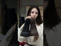 Ботинки женские замша на меху 593563 Коричневый Відео