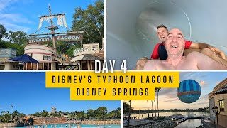 Orlando Florida Day 4 October 2024 Vlog | Disney&#39;s Typhoon Lagoon | Disney Springs | TREX Restaurant