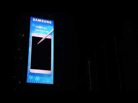 Largest Digital LED - Samsung - EDSA, Mandaluyong City, Philippines