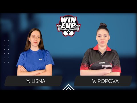 07:00 Yaroslava Lisna - Valeriia Popova 08.05.2025 WINCUP Women Professional TABLE 1