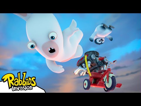 Rabbid Power | RABBIDS INVASION 🐰 | Cartoon for Kids