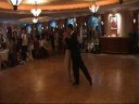  Andrea Misse  and  Javier Rodriguez  are  dancing  to  the  tango  "  Nochero Soy  "