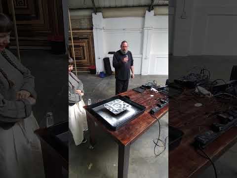 Voice driven CYMATICS 🌟