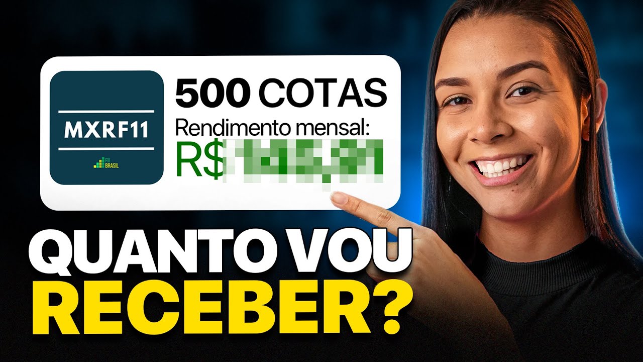 MXRF11: CHEGUEI A 500 COTAS! QUANTO VOU RECEBER DE DIVIDENDO POR MÊS?