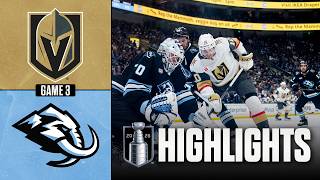 Golden Knights vs. Mammoth | NHL Playoff Highlights | Game 3 | April 24, 2026