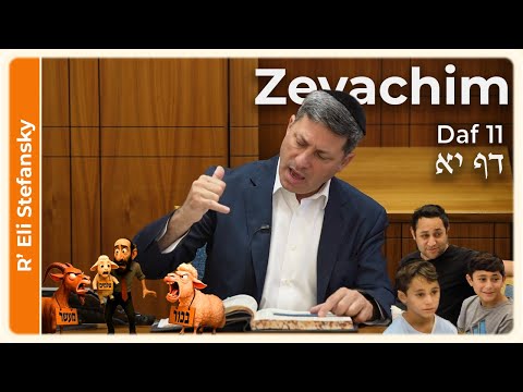 Daf Yomi Zevachim Daf 11 by R' Eli Stefansky