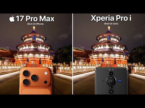 iPhone 17 Pro Max vs. Sony Xperia Pro i | Kamera-Testvergleich