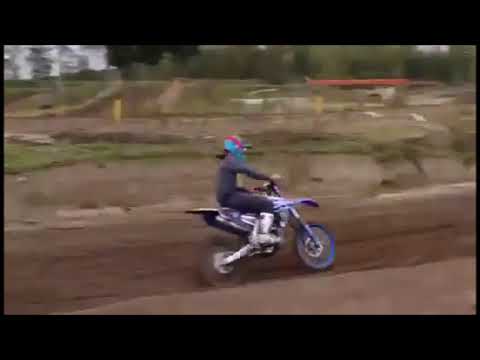 Jago Geerts First ride KEMEA Yamaha Racing team