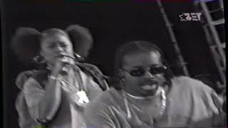 Jermaine Dupri  ft Da Brat (Medley):  Jam on It; In My Bed (remix); The Party Continues [LIVE] 1998