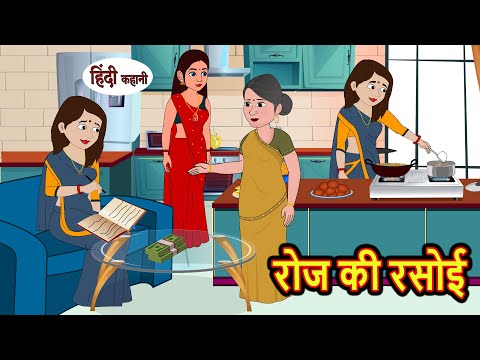 रोज की रसोई Roz Ki Rasoi | Stories in Hindi | Bedtime Stories | Moral Stories | Fairy Tales | Kahani