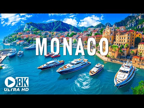 Monaco 8K UHD – Explore The Top Resort For The Elite: The World's Most Luxurious Marina