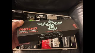 Video thumbnail for Walrus Audio Phoenix Power Supply Review Plus Pedal Chain Walk Through by Rickord