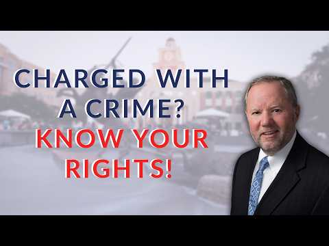 Charged With A Crime? Here's What You Need To Know