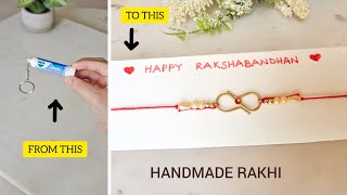 How to make rakhi at home | DIY rakhi #diy #festival #love