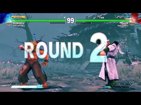 Street Fighter V - Akuma vs M.Bison 16th Mar 2017