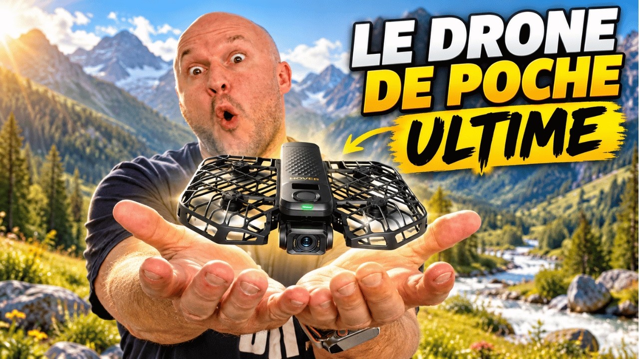 J'ai testé le HoverAir X1 Pro Max : Le meilleur drone de poche ?