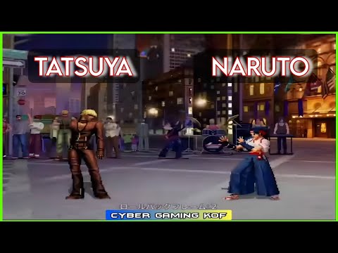 KOF 2002UM - Tatsuya  Vs  Naruto | FT10 | Mirror Match - 戦闘員の王 2002um