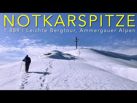 Notkarspitze, 1.889, leichte Bergtour, Ammergauer Alpen 4K