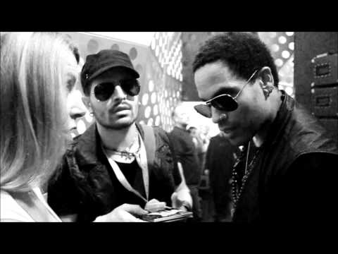 Andrea KJ Kashnjeti from Dig In Italian Tribute meet Lenny Kravitz and Mathieu Bitton in Rome