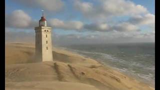 preview picture of video 'Denmark - Rubjerg Knude - Heavy Sand Storm'