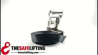 STAINLESS STEEL RATCHET STRAP ENDLESS TYPE BLACK - QINGDAO YANFEI - THESAFELIFTING