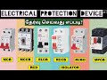 Difference between MCB, MCCB, ELCB, RCCB, RCBO, RCD And MPCB why we use this device