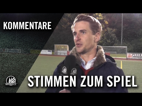 David Gsella (SV Schlebusch) und Markus Krämer (Borussia Lindenthal-Hohenlind) - Stimmen