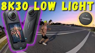 Insta360 X5 8K30 Low Light - Pure Video #run #runner #halfmarathon #morningrun #insta360 @insta360
