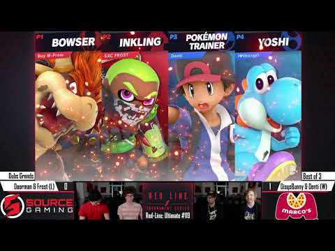 Red Line Ultimate 119 - Doubles Grand Finals - Doorman & Frost vs DisqoBunny & Denti