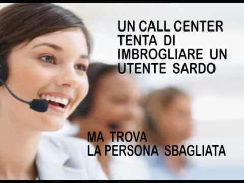Sardinian prank call to call center