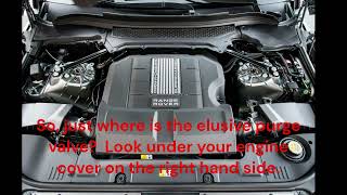 Land Rover Range Rover L405 Purge Valve