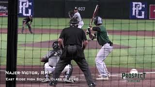 Najer Victor Prospect Video, RHP, East Ridge High School Class of 2020