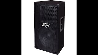 Video thumbnail for Peavey Powered Speaker DPE215 & PV115 with DM 118 Subwoofer Speakers Demo Loudspeaker System by MX