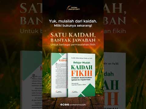 Teaser 2 - Belajar mudah kaidah fikih